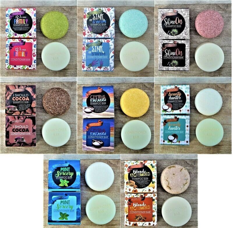 Bath Bubble &amp; Beyond Solid Shampoo &amp; Conditioner Set - Beauty