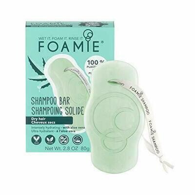 FOAMIE Aloe Vera Solid Shampoo Bar 80g - Beauty