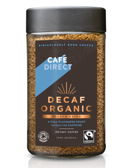 Cafe Direct Freeze Dried Decaffeinated Coffee- Food