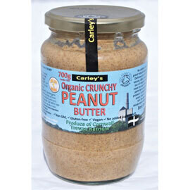 Carley&#39;s Organic Roasted Peanut Butter Crunchy -Food