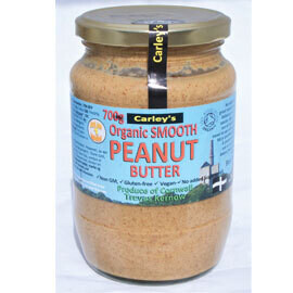 Carley&#39;s Organic Roasted Peanut Butter Smooth -Food