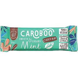 Caroboo Carob Bar Smooth &amp; Creamy Mint -Food