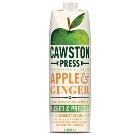 Cawston Press Apple &amp; Ginger Juice -Food