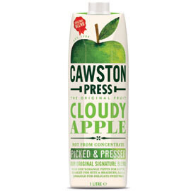 Cawston Press Cloudy Apple Juice -Food