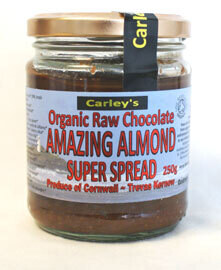 Carley&#39;s Organic Raw Amazingly Almond Chocolate Spread -Food