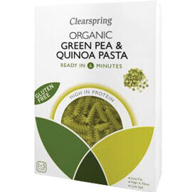 Clearspring Green Pea &amp; Quinoa Fusilli -Food