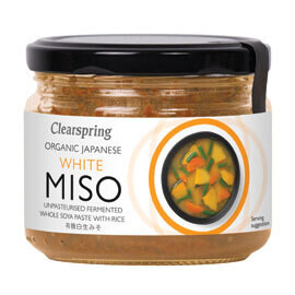 Clearspring Jar Miso White Rice-Food