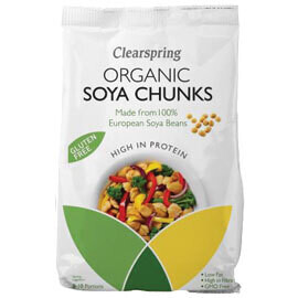 Clearspring Soya Chunks -Food