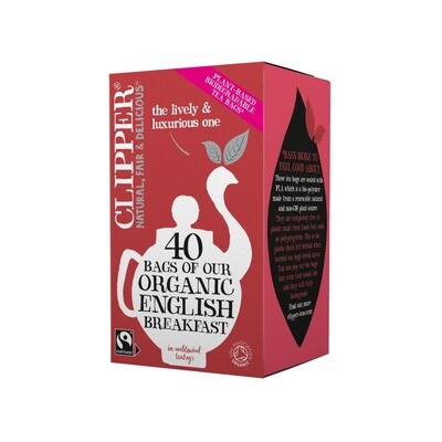 Clipper English Breakfast Tea Bags-Food