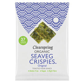 Clearspring Chilli Seaveg Crispies -Food