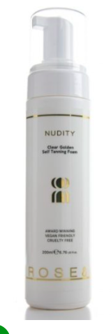 Nudity Clear Self Tanning Mousse 200ml- BEAUTY