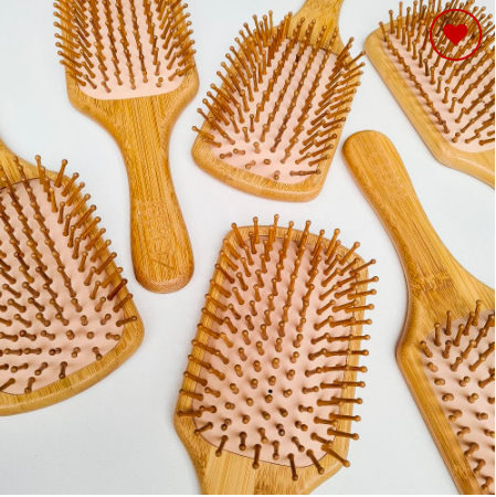 Bamboo Paddle Hairbrush - Beauty