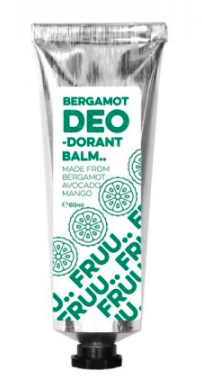 FRUU Bergamot Deodorant Balm - Beauty