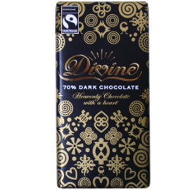 Divine Dark Chocolate 75%  -Food