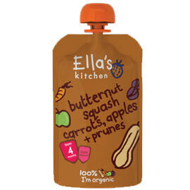 Ella&#39;s Kitchen Butternut Squash, Carrot, Apples &amp; Prunes Babyfood -Food