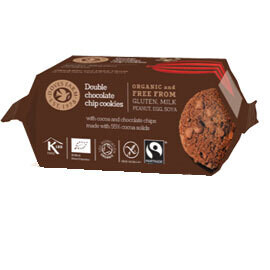 Doves Farm Organic Cookies Double Chocolate -Food