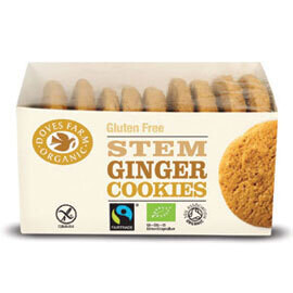 Doves Farm Organic Cookies Stem Ginger -Food