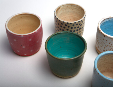 Collection of different size cup-mugs – Pack of 10