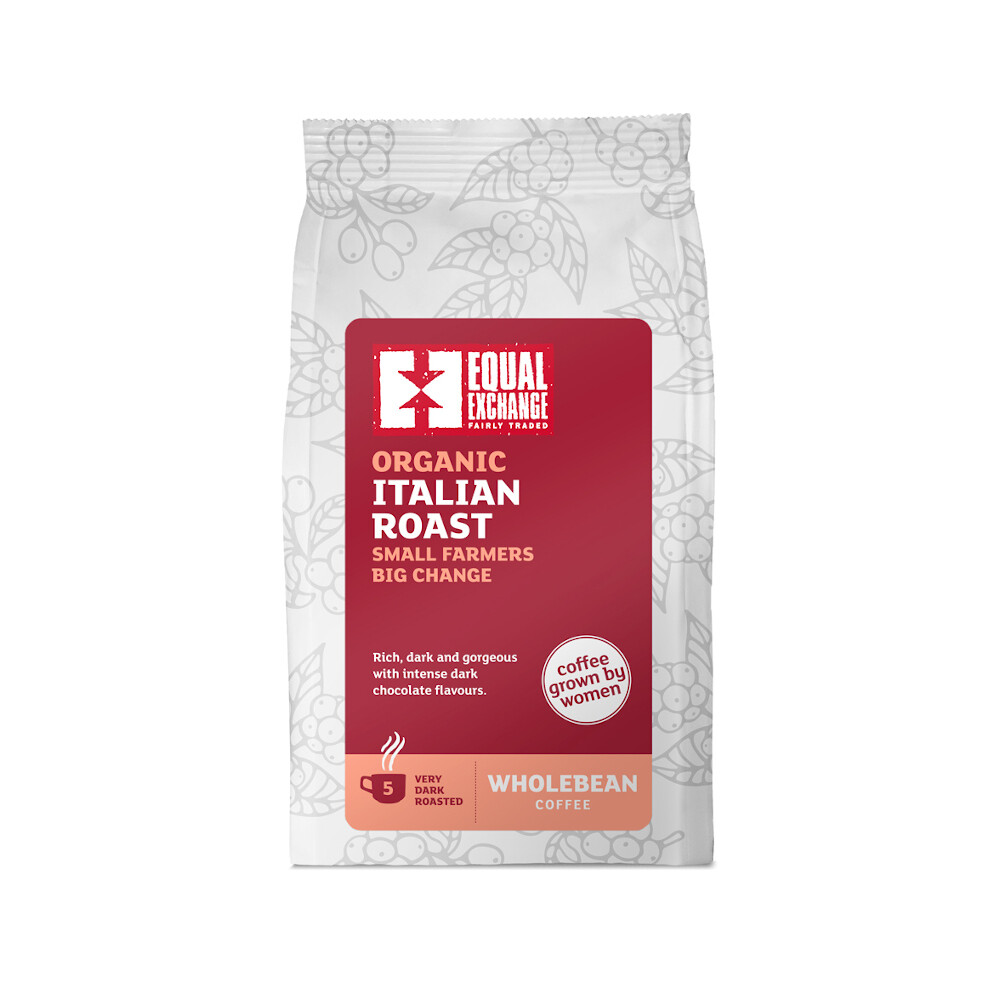 Equal Exchange Coffee Beans Italian Roast- Food