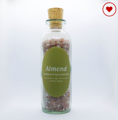 Almond Himalayan and Epsom Bath Salts