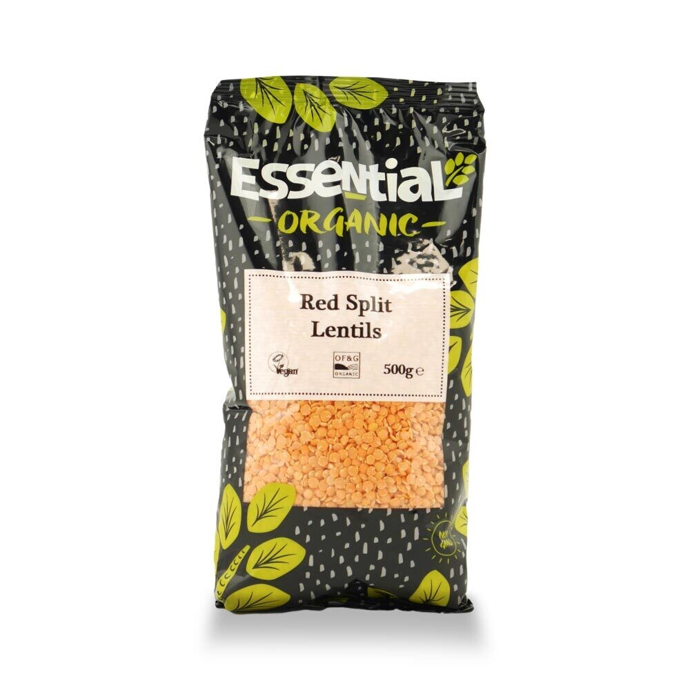 Essentials Red Split Lentils- Food