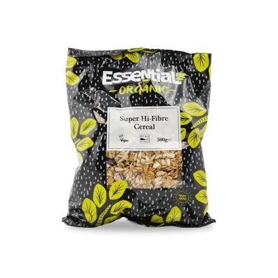 Essentials Organic Super Hi-Fibre Cereal- Food