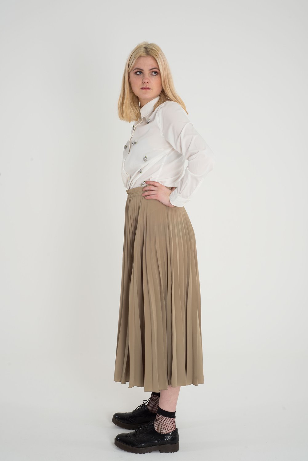 Eduora - Pleated Skirt