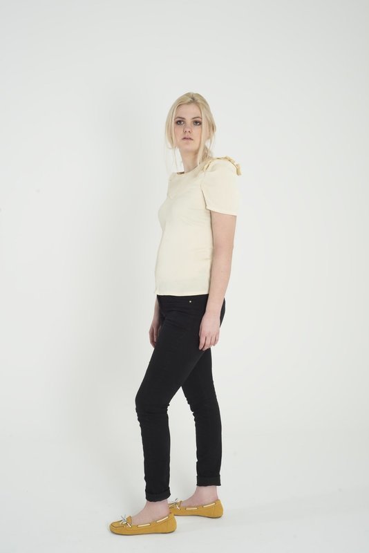 Tulip - Pleated Shoulder Top