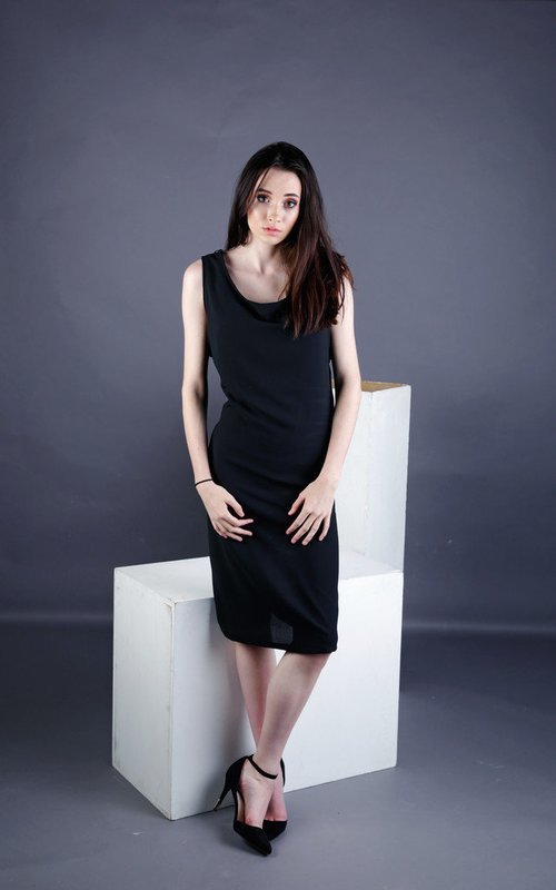 Elsa - Dropped Armscye Shift Dress