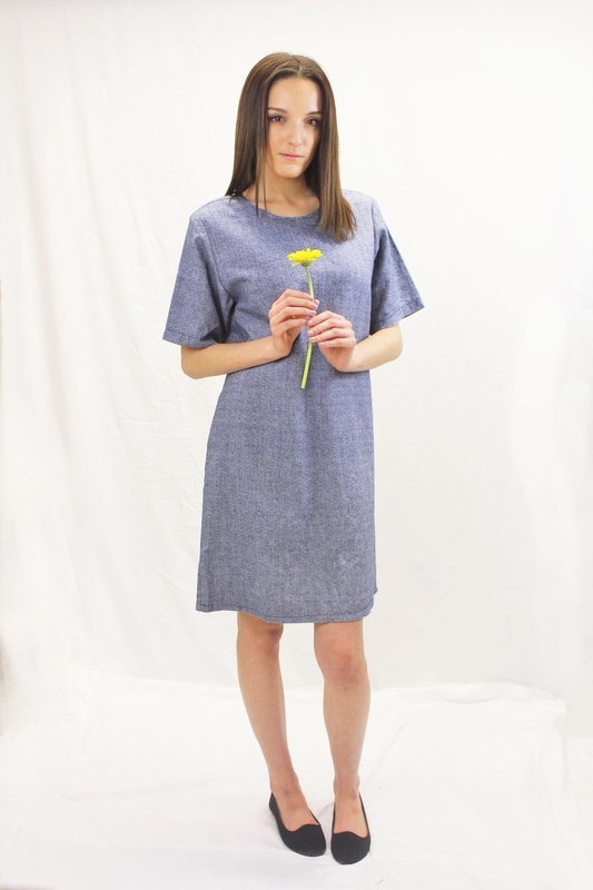 Meg - Loose Fitted Tunic Dress