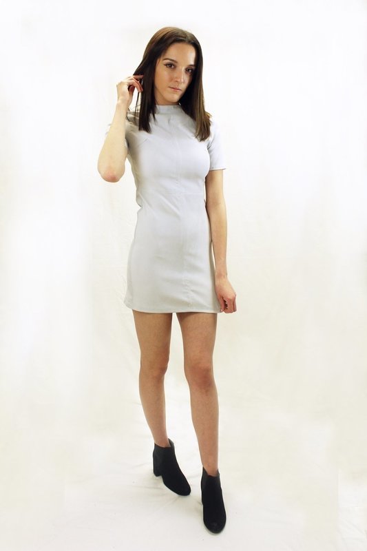 Rachelle - Grey Dress