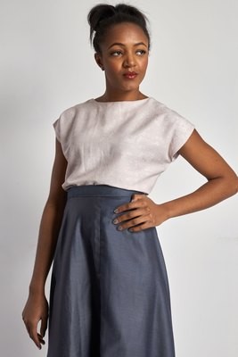 Celine - Cap Sleeve Top