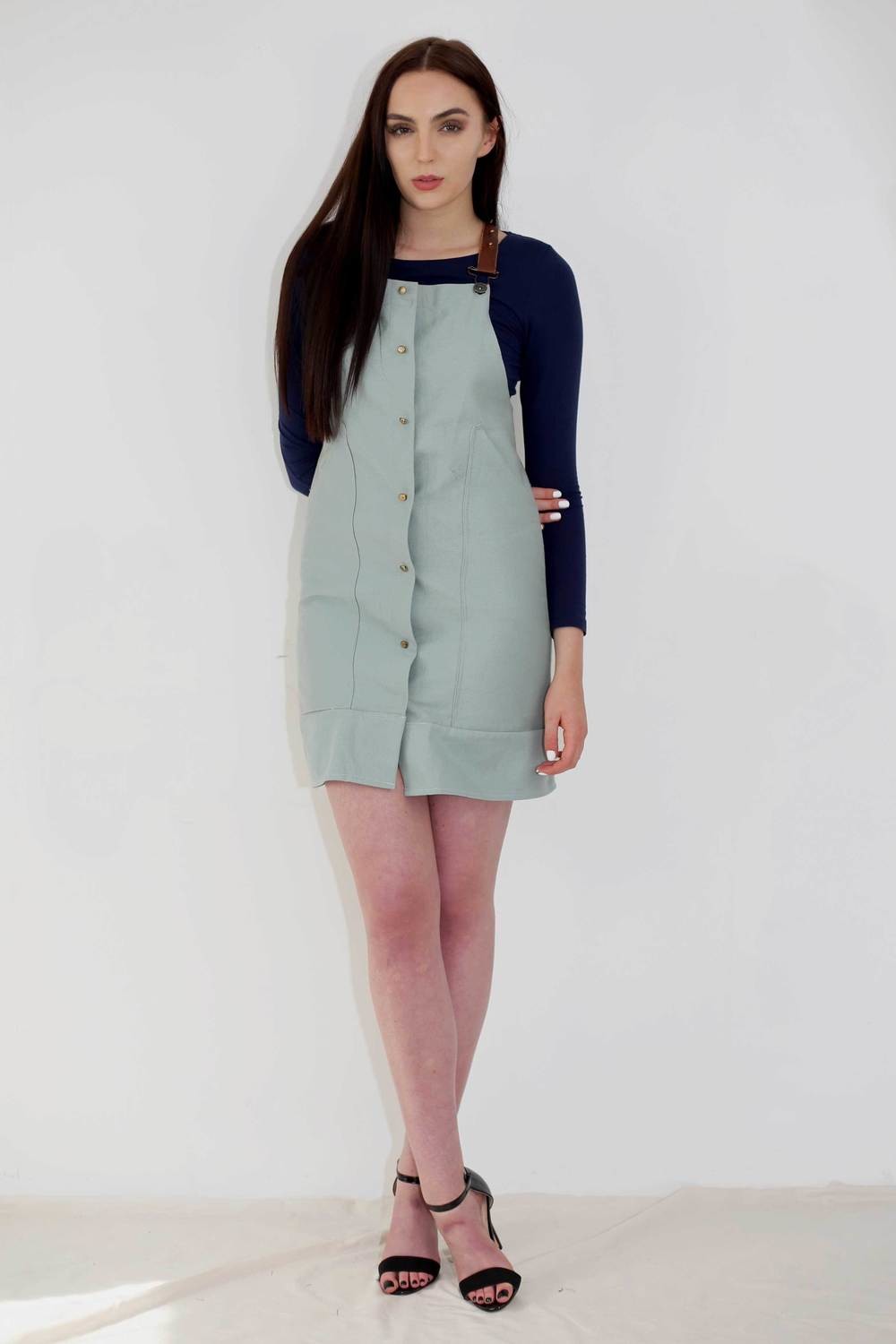 Leah - Pinafore Dress