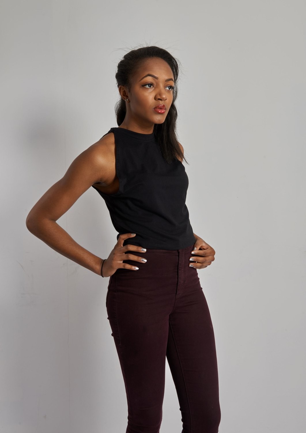 Imogen - Casual High Neck Top