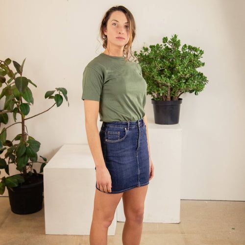 Harper - Denim Skirt