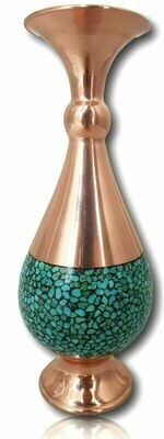 Copper Flower Vase Painting - Model FlowerVase