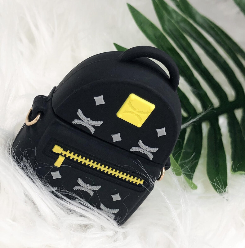 Black MCM AirPod Case