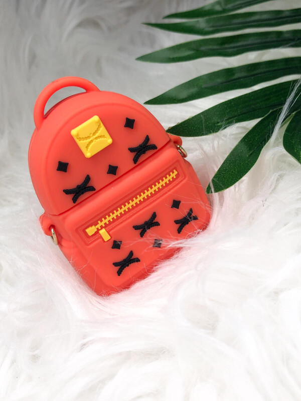 MCM Backpack AirPod case (Orange)