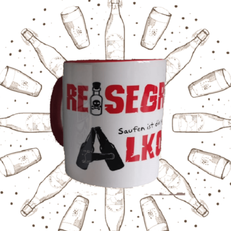 Kaffetasse - Logo Reisegruppe Alkohol  300 ml