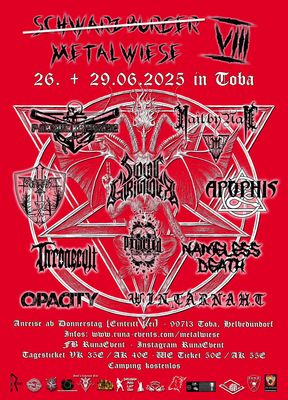 Tagesticket Samstag - Metalwiese 2025