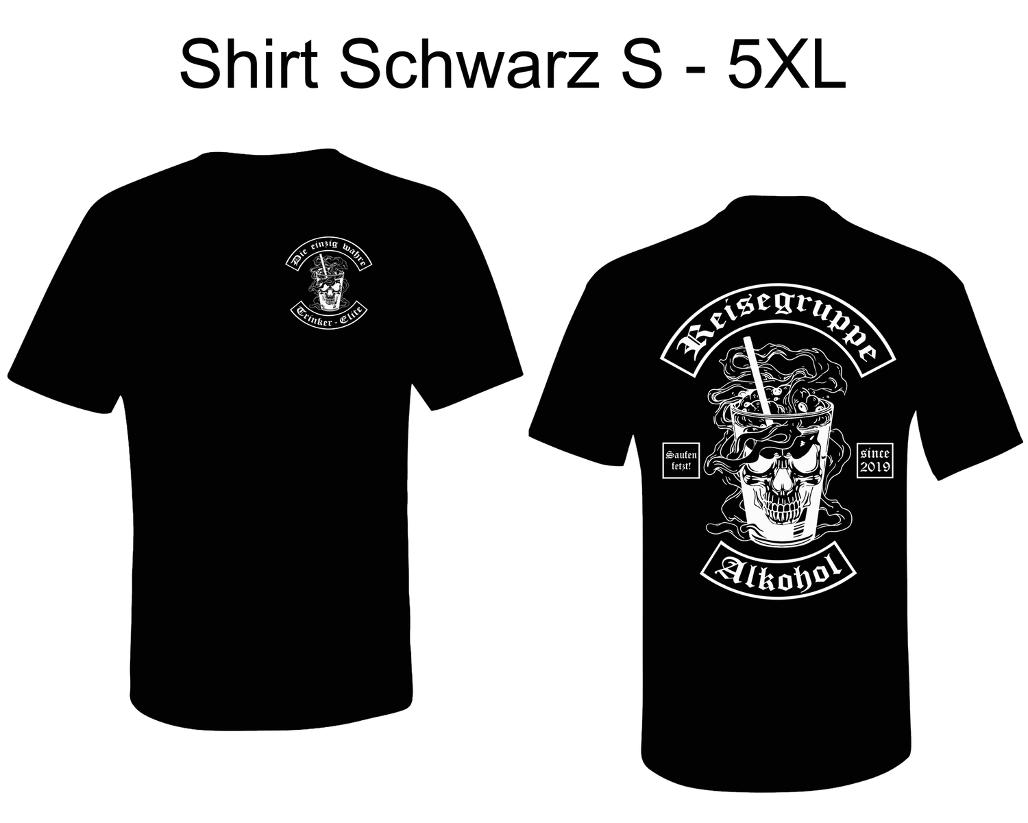 RGA - Unisex  Shirt - schwarz