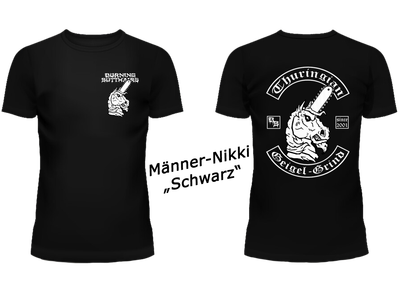 Burning Butthairs Shirt - Schwarz - Uni