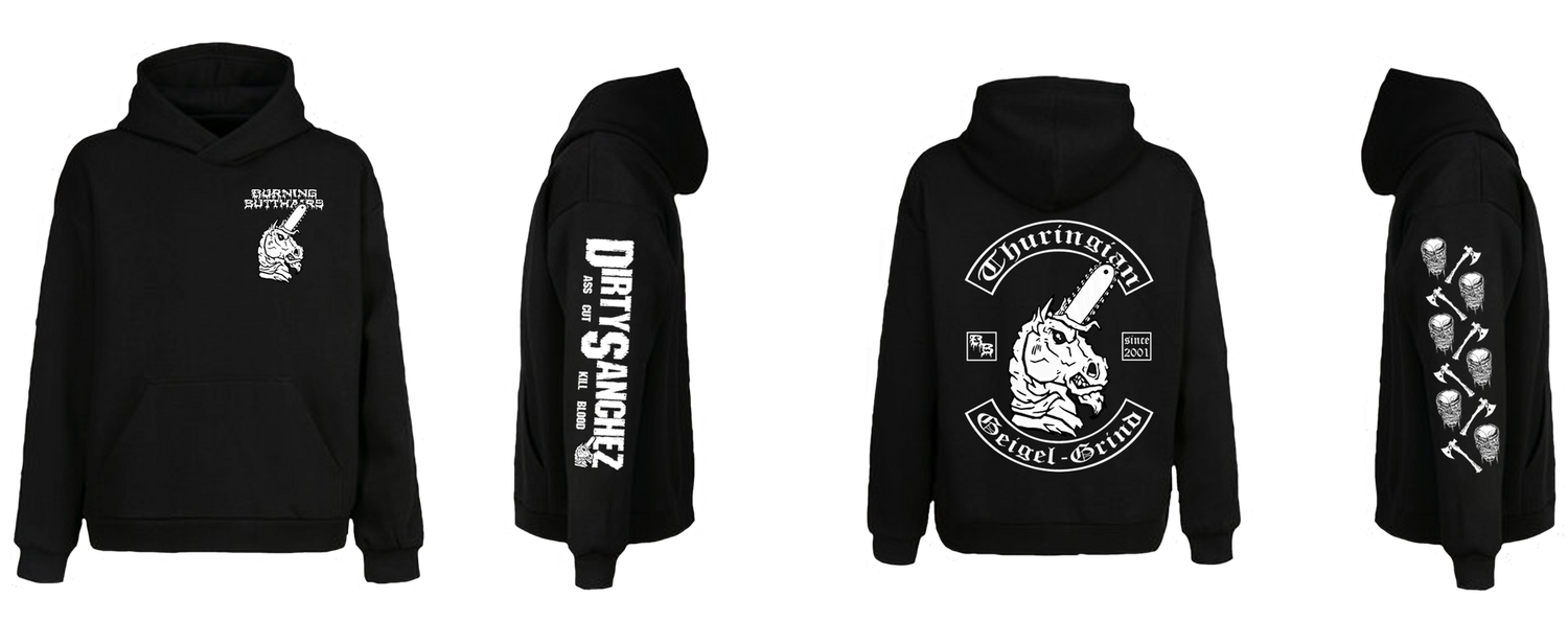 Burning Butthairs Hoodie / Sweatshirt Burning Butthairs Hoodie / Sweatshirt