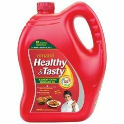 Emami Healthy&Tasty Mustard Oil Kachi Ghani-5Ltr Emami Healthy&Tasty Mustard Oil Kachi Ghani-5Ltr