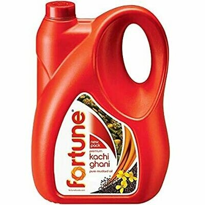 Fortune Kachi Ghani Mustard Oil 5Ltr Fortune Kachi Ghani Mustard Oil 5Ltr