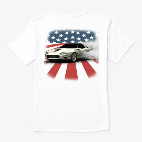 Camaro USA Burnout (3rd &amp; 4th Generation) T-Shirt