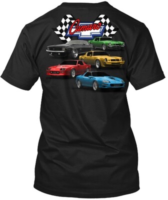 Camaro Stacked Generations T-Shirt