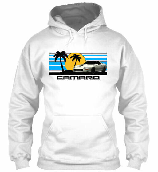 Sunset Beach Camaro (3rd &amp; 4th Generation) Hoodie