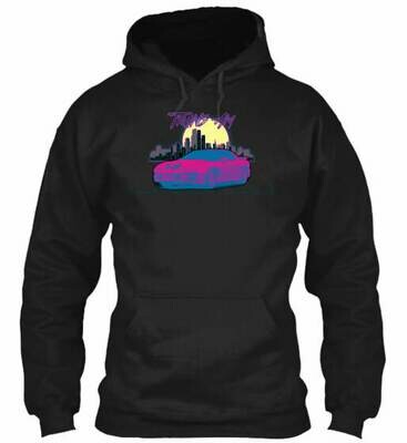 Retro Cityscape Firebird (3rd & 4th Generation) Hoodie