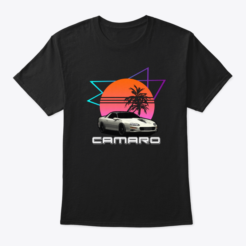 Camaro Retro Palms (3rd &amp; 4th Gen) T-Shirt
